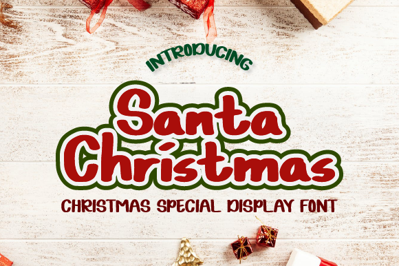 Bring Magic to Your Designs with Santa Christmas Font