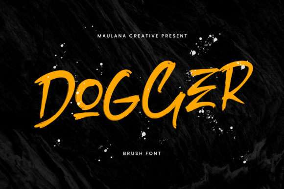 Discover Dogger: A Bold and Dramatic Display Font for Creative Projects
