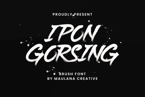 Enhance Your Brand with Ipon Gorsing Font