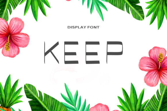 Enhance Your Brand with Keep: A Minimalistic Display Font