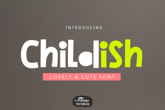 Enhance Your Brand with the Childish Display Font