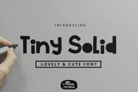 Enhance Your Web Design with Tiny Solid Font