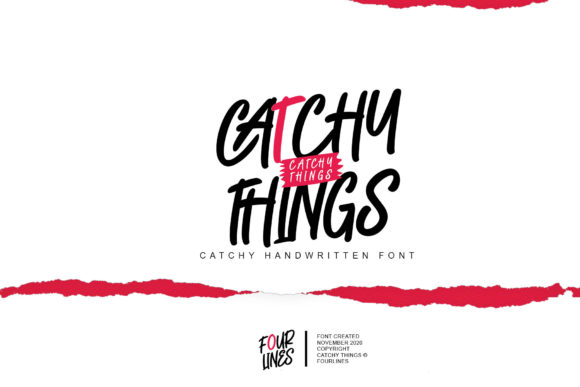 Exploring Catchy Things: A Trendy Display Font for Modern Publishing
