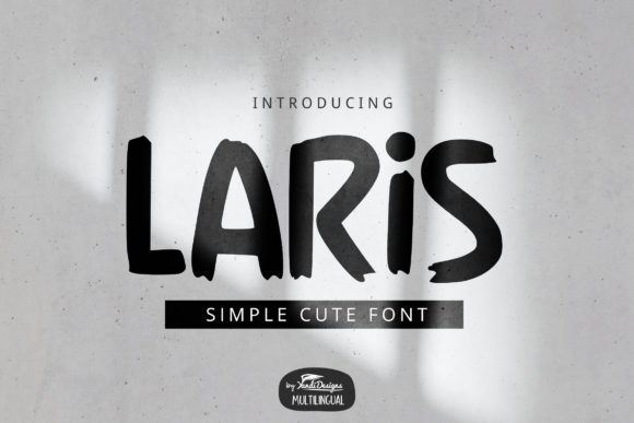 Exploring Laris: A Charming Display Font for Creative Projects