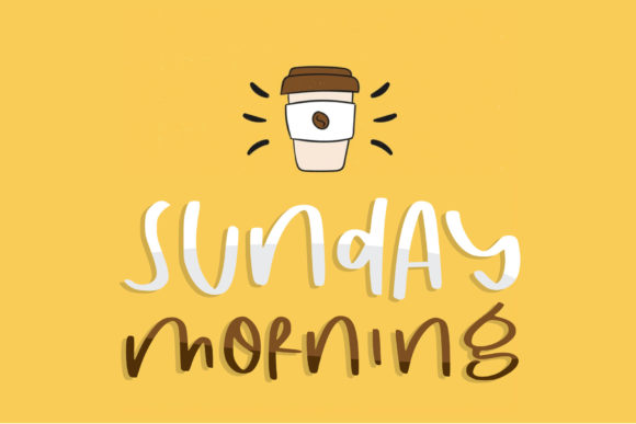 Exploring Sunday Morning: A Charming Display Font