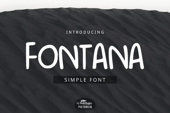 Fontana: A Charming Display Font for Creative Projects