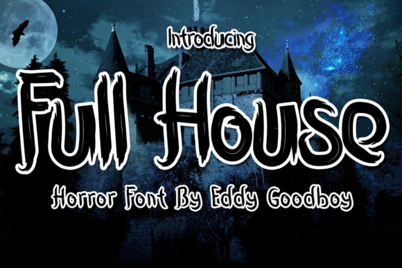 Full House: A Gothic Display Font for Creative Branding
