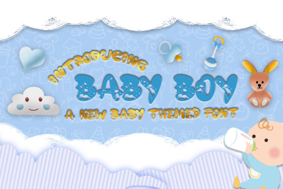 Introducing Baby Boy: A Playful Display Font for Editorial Design