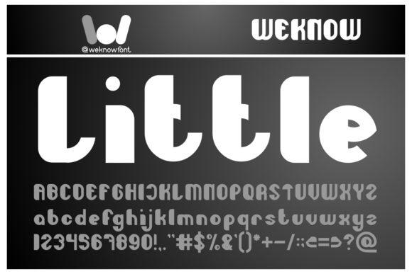 Little Atom: The Bold Techno Display Font for Standout Designs