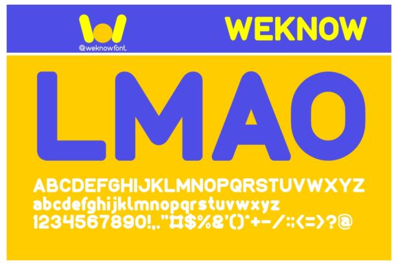 Lmao: The Bold Display Font for Eye-Catching Campaigns