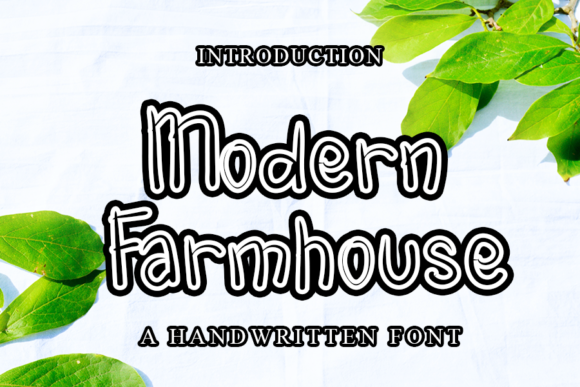Modern Farmhouse: A Premium Font for Distinctive Branding