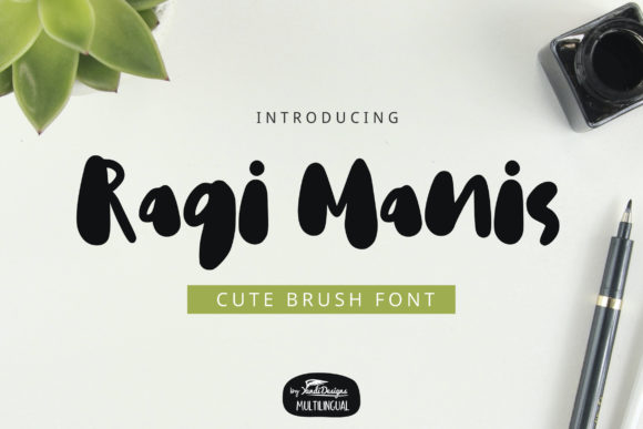 Ragi Manis: A Fun and Urban Display Font for Creative Web Design