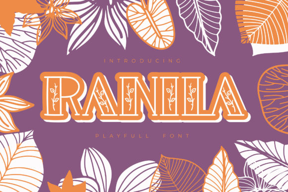 Ranila: A Bold and Creative Display Font for Editorial Design
