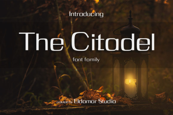 The Citadel: A Stylish and Delicate Display Font for Crafters