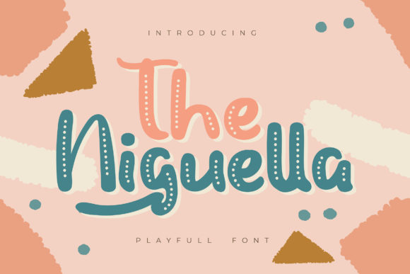 The Niguella: A Fun and Trendy Font for Creative Makers