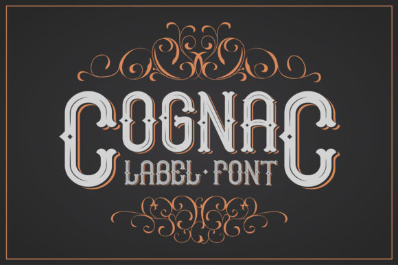Transform Your Brand with Cognac: A Vintage Styled Bold Display Font