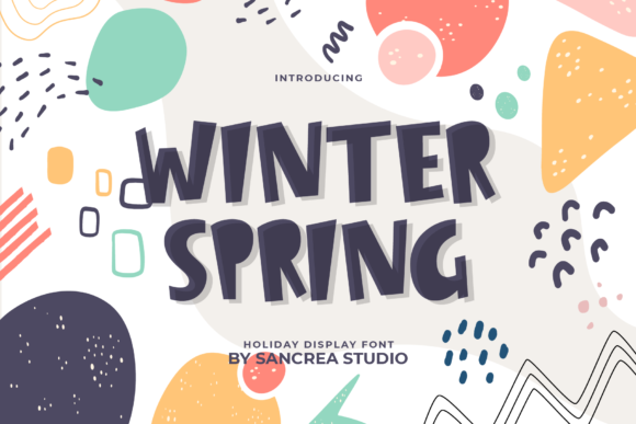 Winter Spring: A Bold and Quirky Font for Creative Makers